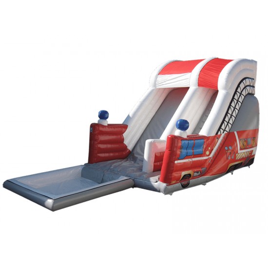 Feuerwehr Rutsche Mit Pool