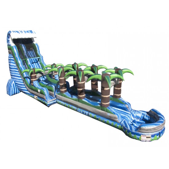 Aufblasbare Blue Crush Tsunami Slip N Rutsche