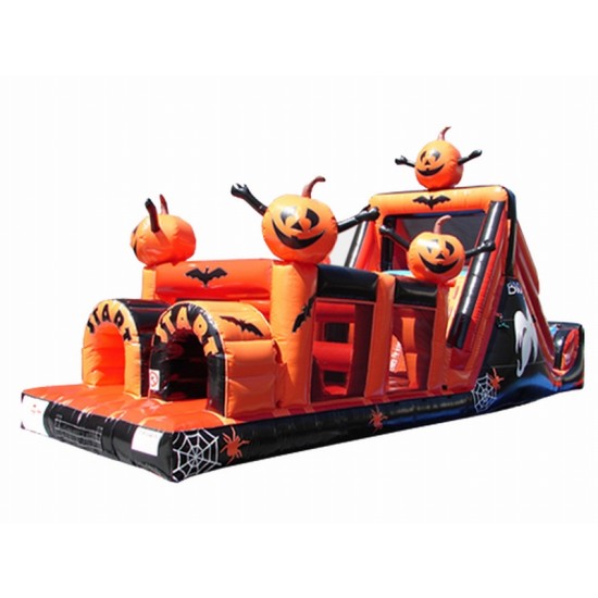Hinterhof Halloween Hindernislauf