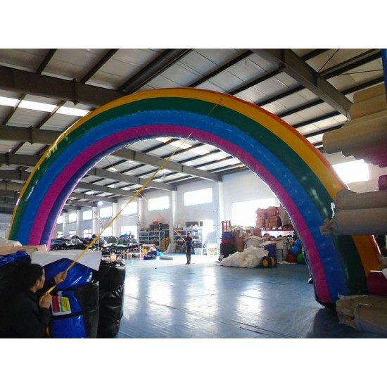 Aufblasbarer Regenbogenbogen